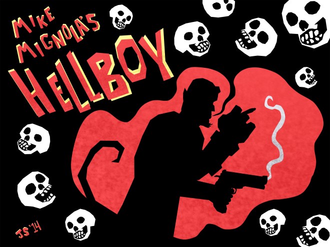 Hellboy by Justin Sane